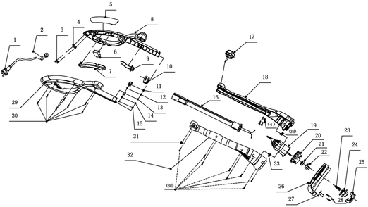 Page A Diagram and Parts List for GL300-B2 Type 4 Black and Decker Trimmer